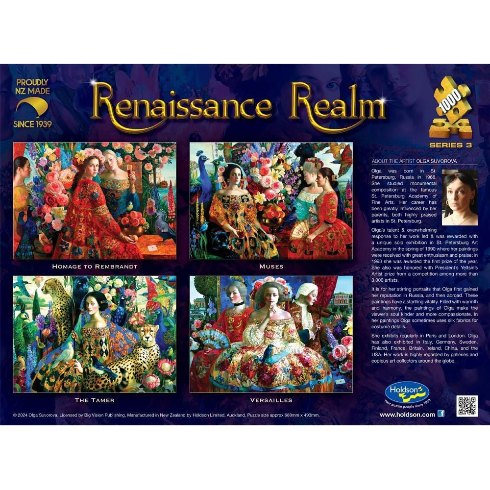 Puzzle - Holdson - Renaissance Realm 3 Muses 1000