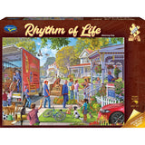 Rhythm of Life Moving Day 1000 Holdson Puzzle