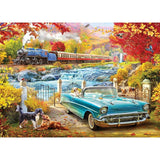 Road Less Traveld;Steam Train Holdson Jigsaw Puzzle