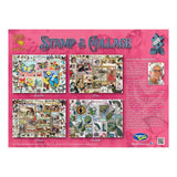 Puzzle - Holdson - Stamp & Collage Peacocks 1000