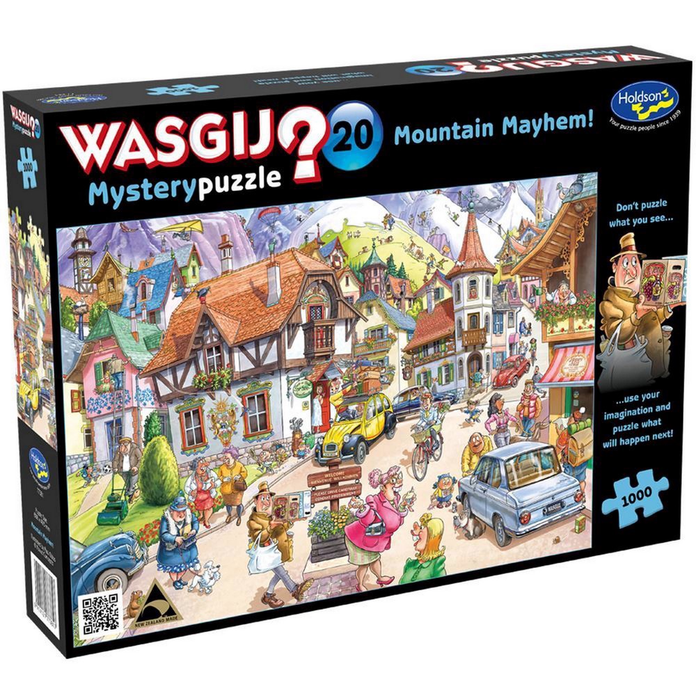 Holdson - Wasgij? - Mystery - #20 - Mountain Mayhem! 1000 Piece - Jigsaw Puzzle