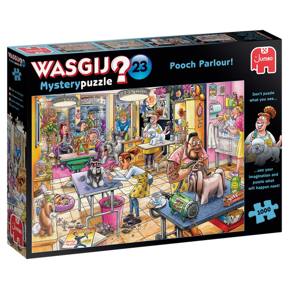 Holdson - Wasgij? - Mystery - #23 - Pooch Parlor 1000 Piece - Jigsaw Puzzle