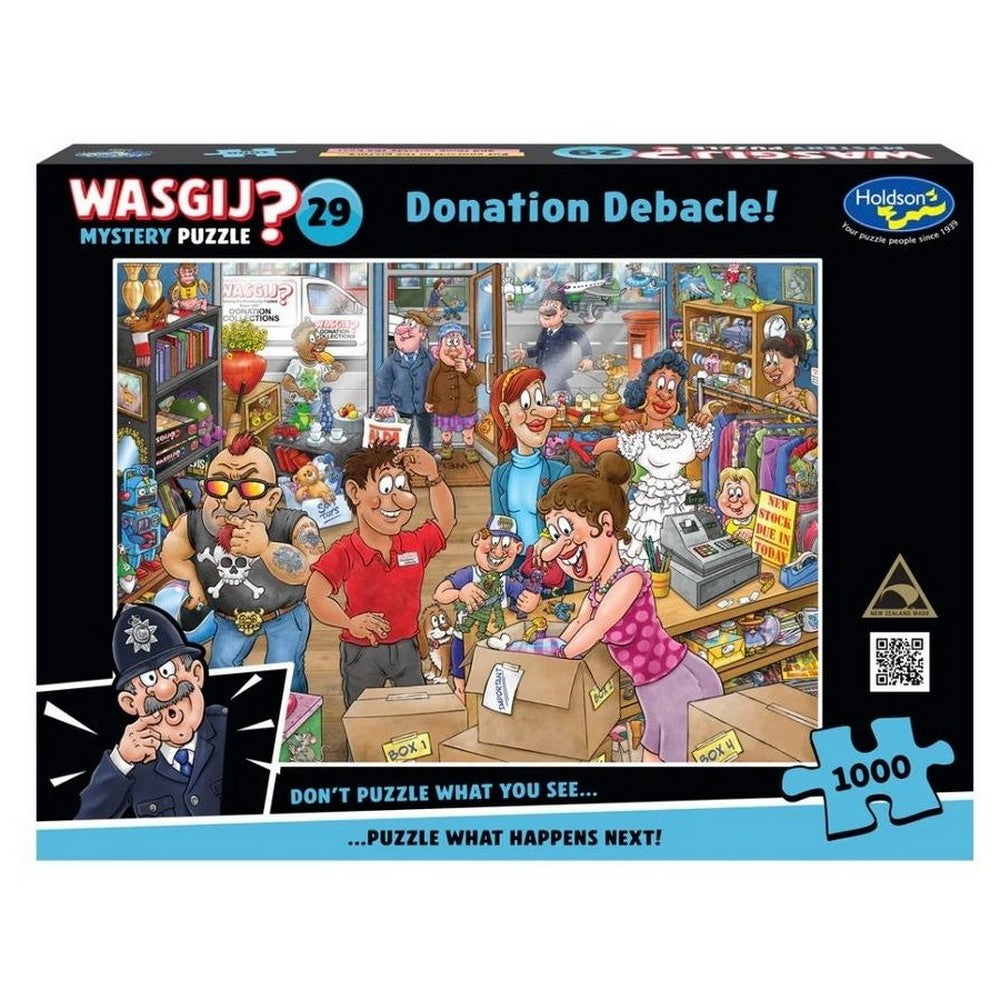 Puzzle - Holdson - Wasgij? - Mystery - #29 - Donation Debuckle 1000pc