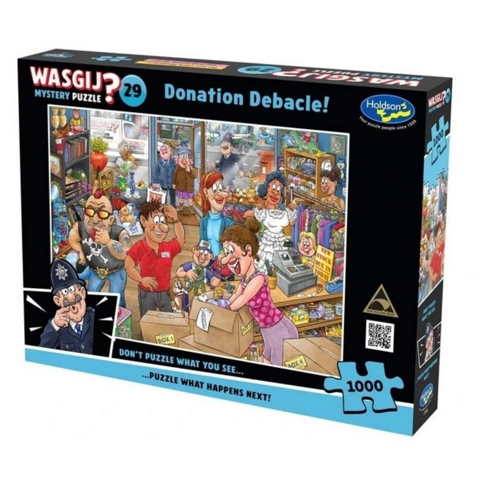 Puzzle - Holdson - Wasgij? - Mystery - #29 - Donation Debuckle 1000pc