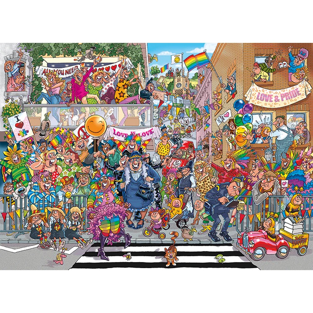 Puzzle - Holdson - Wasgij? - Original - #34 - A Piece of Pride 1000pc