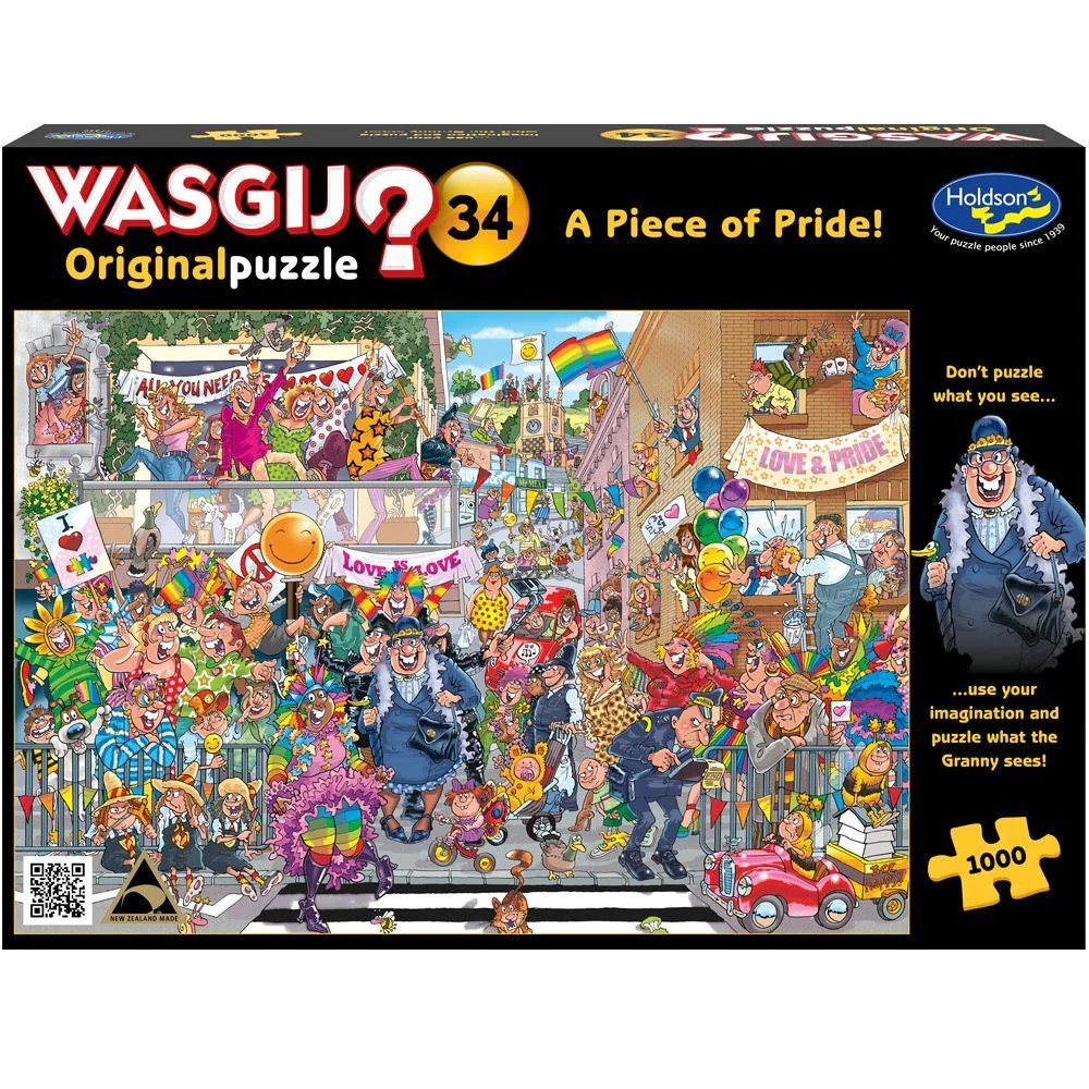 Puzzle - Holdson - Wasgij? - Original - #34 - A Piece of Pride 1000pc
