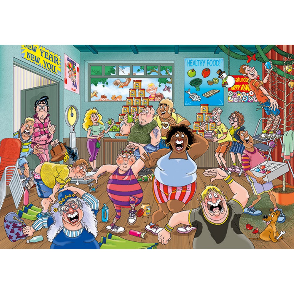 Puzzle - Holdson - Wasgij? - Original - #36 - New Year 1000pc