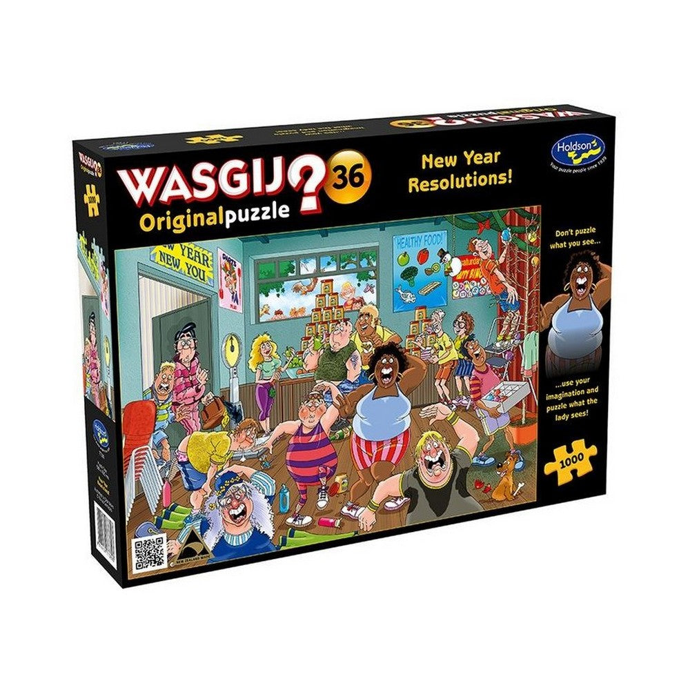 Puzzle - Holdson - Wasgij? - Original - #36 - New Year 1000pc