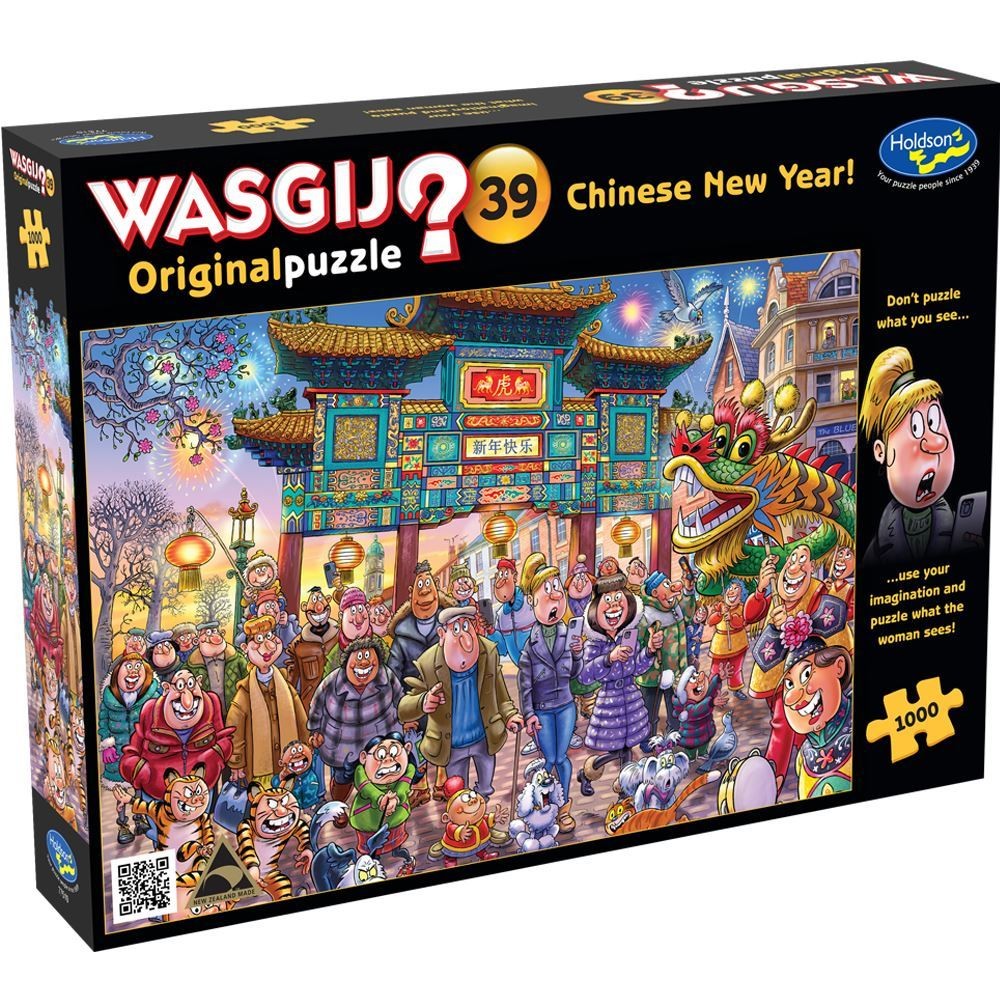 Puzzle - Holdson - Wasgij? - Original - #39 - Chinese New Year 1000pc