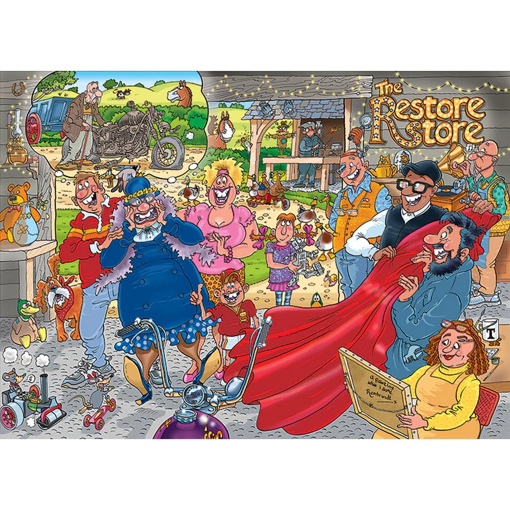 Puzzle - Holdson - Wasgij? - Original - #41 - The Restore Store 1000pc