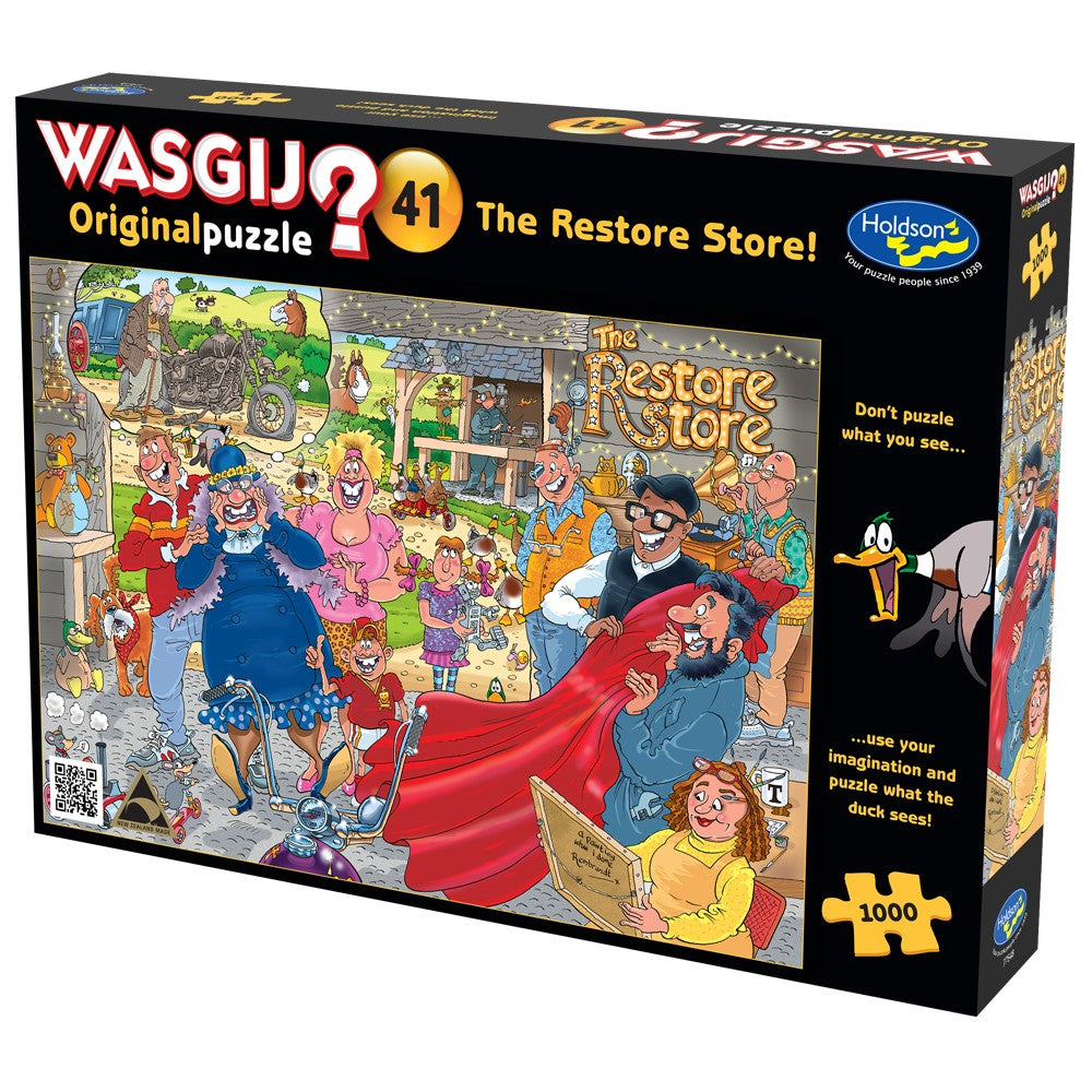 Puzzle - Holdson - Wasgij? - Original - #41 - The Restore Store 1000pc