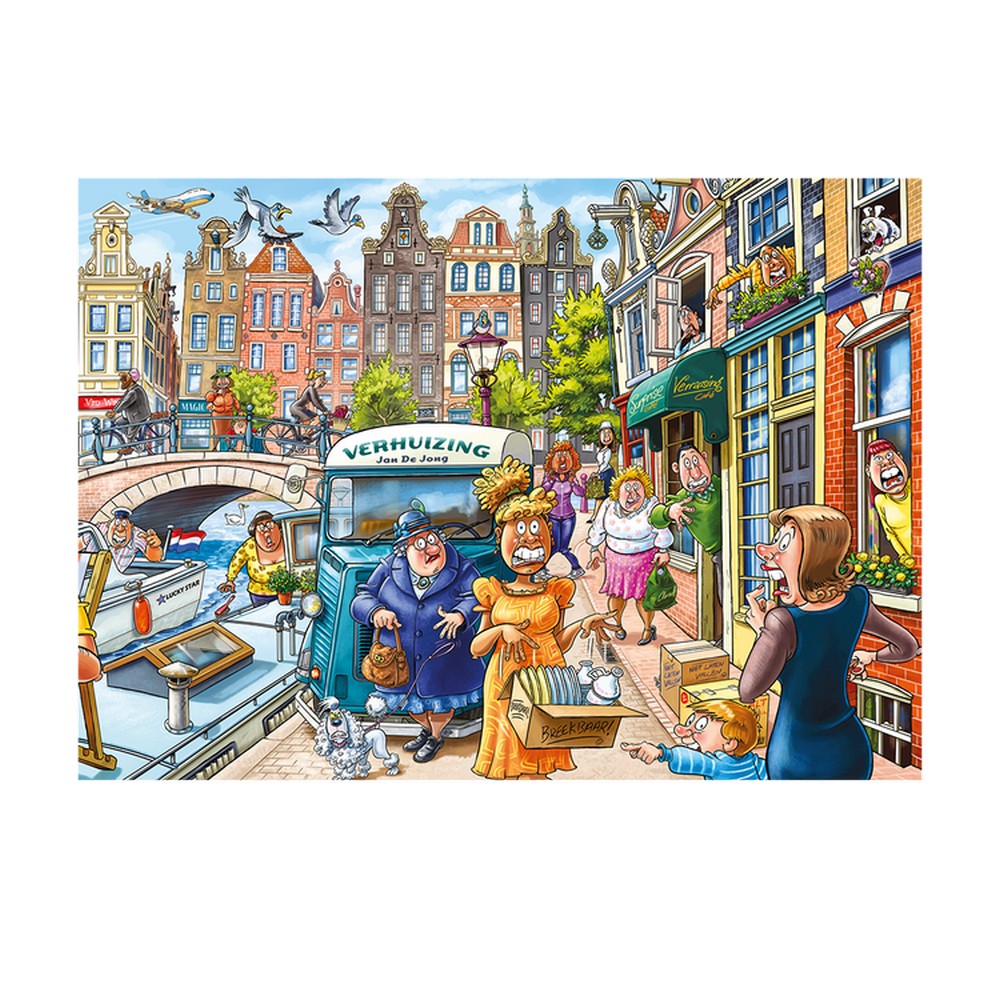 Puzzle - Holdson - Wasgij? - Original - #45 - Moving Day 1000pc