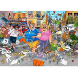 Puzzle - Holdson - Wasgij? - Original - #46 - Middle Aisle Madness 1000pc