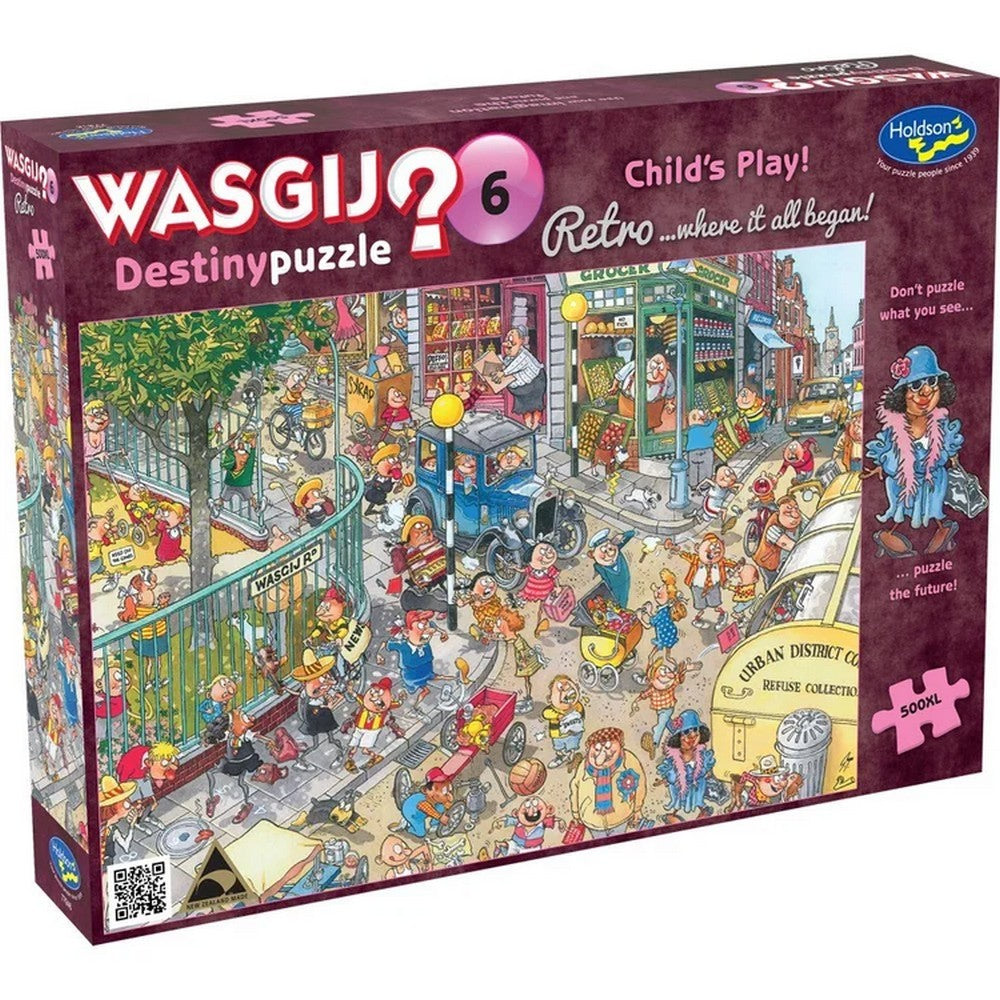 Puzzle - Holdson - Wasgij? - Retro Destiny - #06 - 500xl pc