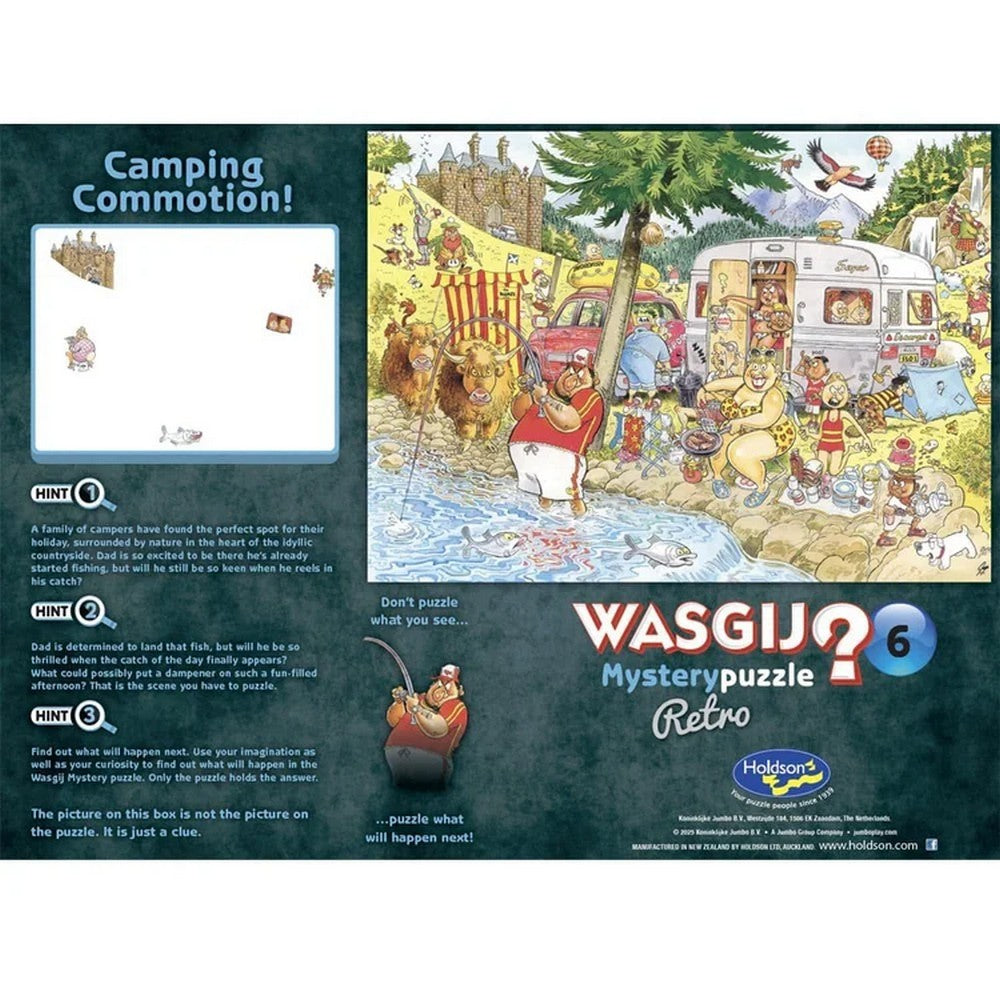 Puzzle - Holdson - Wasgij? - Retro Mystery - #06 - 500xl pc