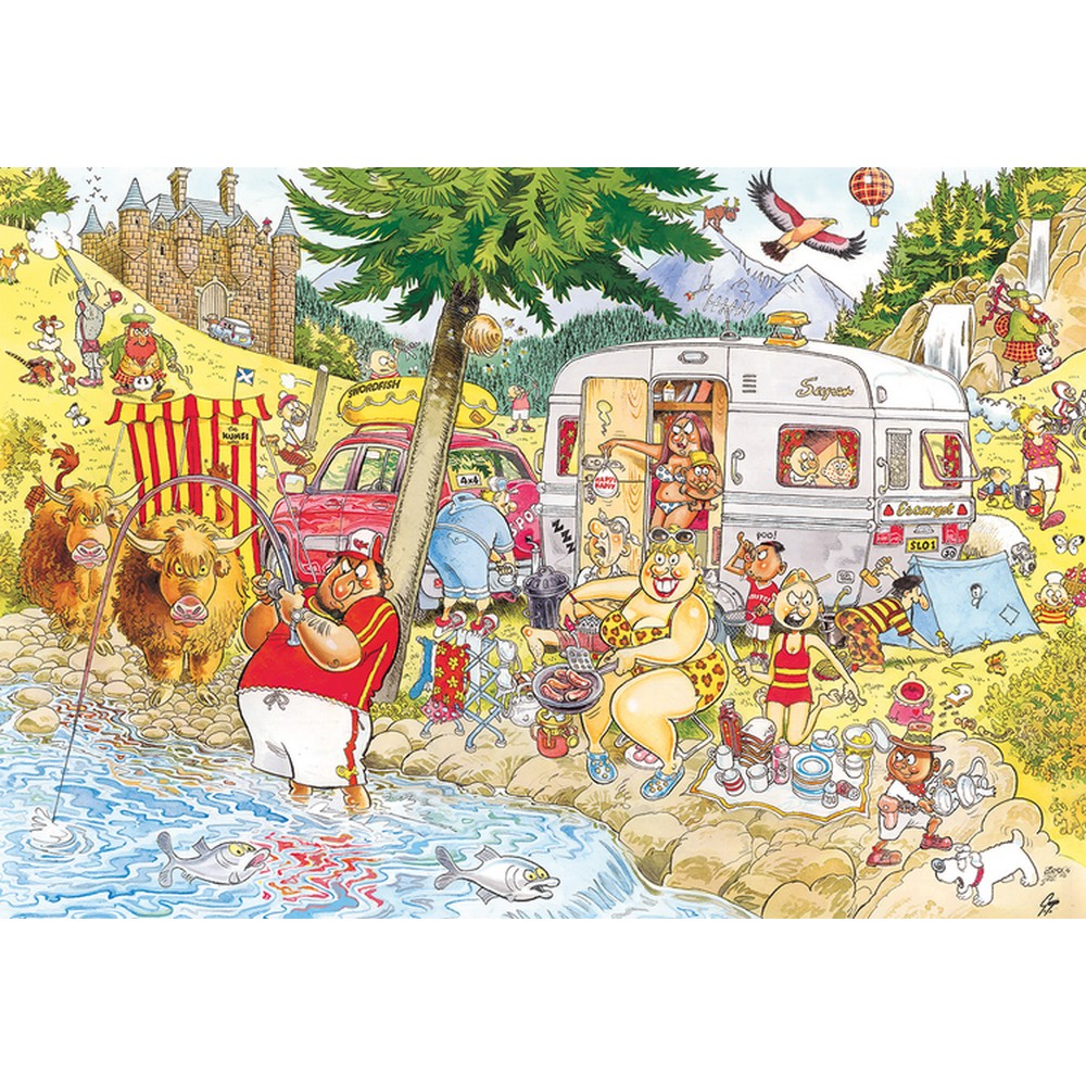 Puzzle - Holdson - Wasgij? - Retro Mystery - #06 - 500xl pc