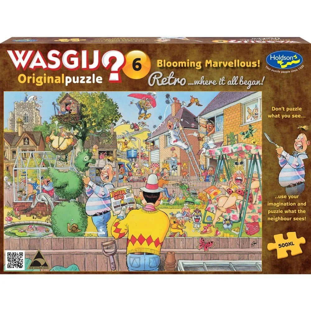 Puzzle - Holdson - Wasgij? -Retro Original - #06 - Bloomin' Marvellous 500xl pc