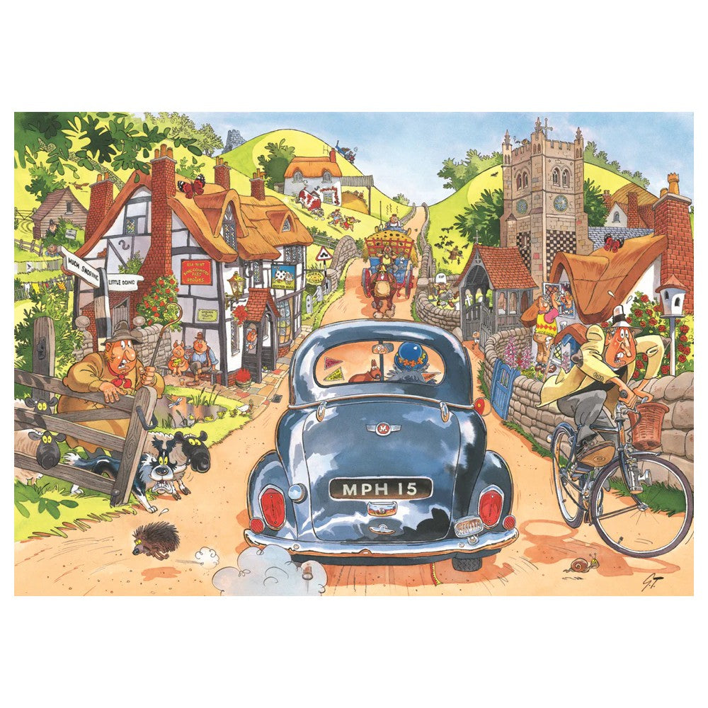 Puzzle - Holdson - Wasgij? - Retro Original  - #01 - Sunda Drivers 1000pc