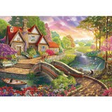 Water's Edge 2; River Cottage Holdson 1000pc Jigsaw Puzzle