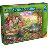 Water's Edge 2; River Cottage Holdson 1000pc Jigsaw Puzzle