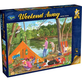Weekend Away Lakeside Holdson 1000pc Jigsaw Puzzle