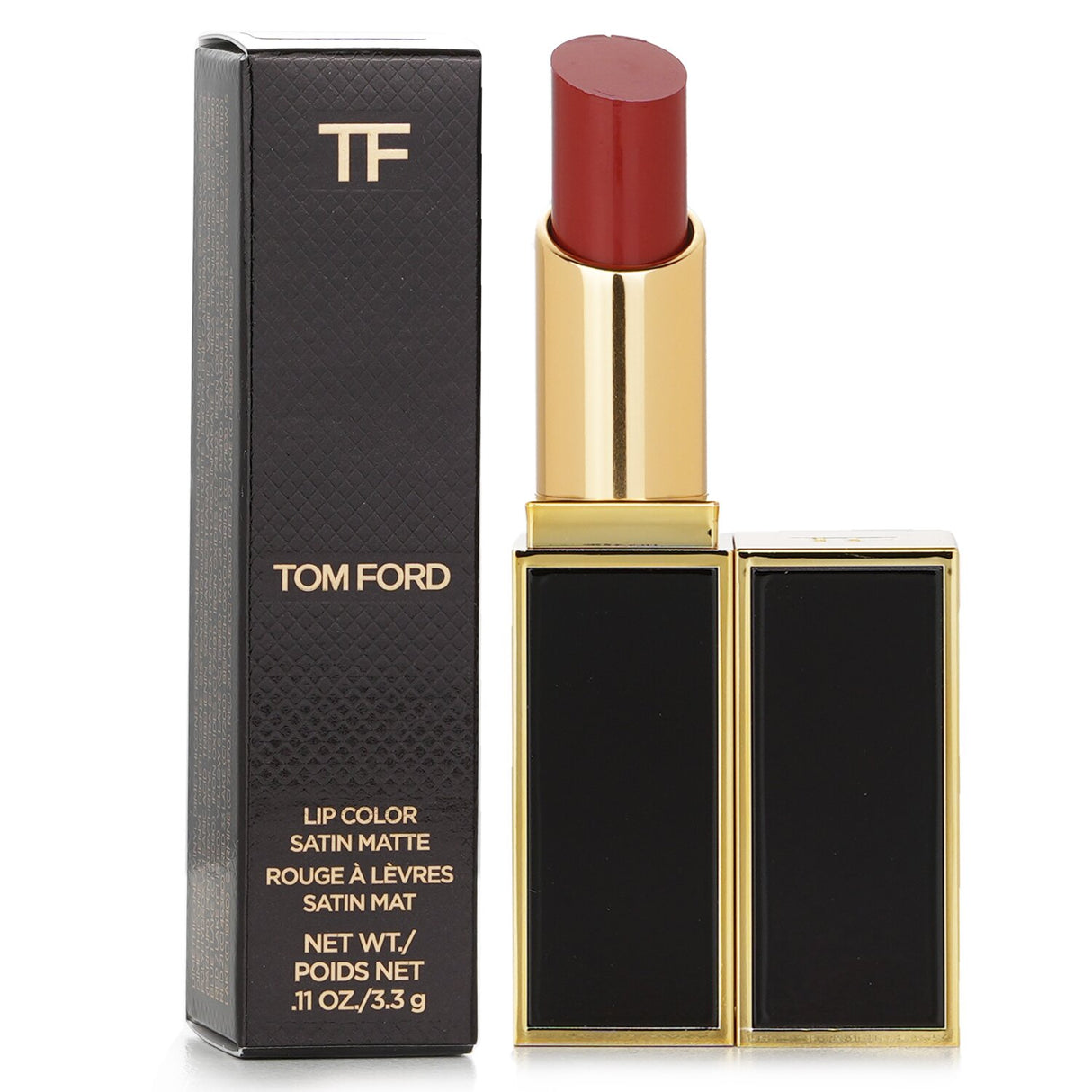 Luxurious Tom Ford Lip Color Satin Matte in #50 Adored, featuring rich pigment and hydrating ingredients for smooth, vibrant lips.