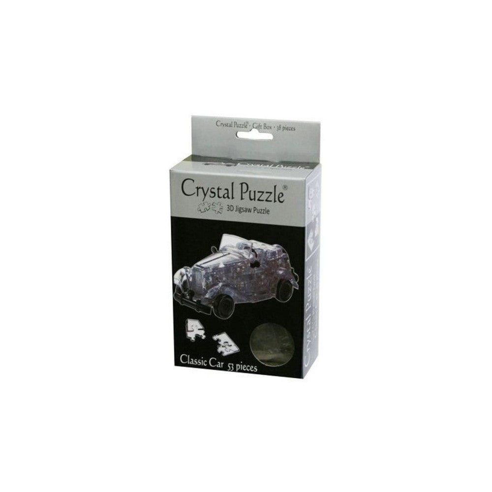 Puzzle - 3D Classic Car;Clear;Crystal P