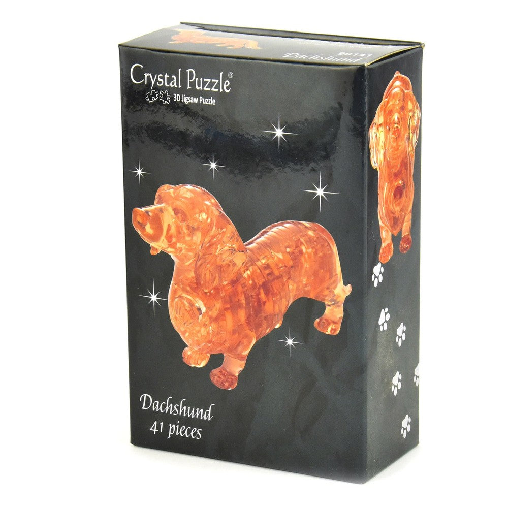 3D Dachshund Crystal Puzzle