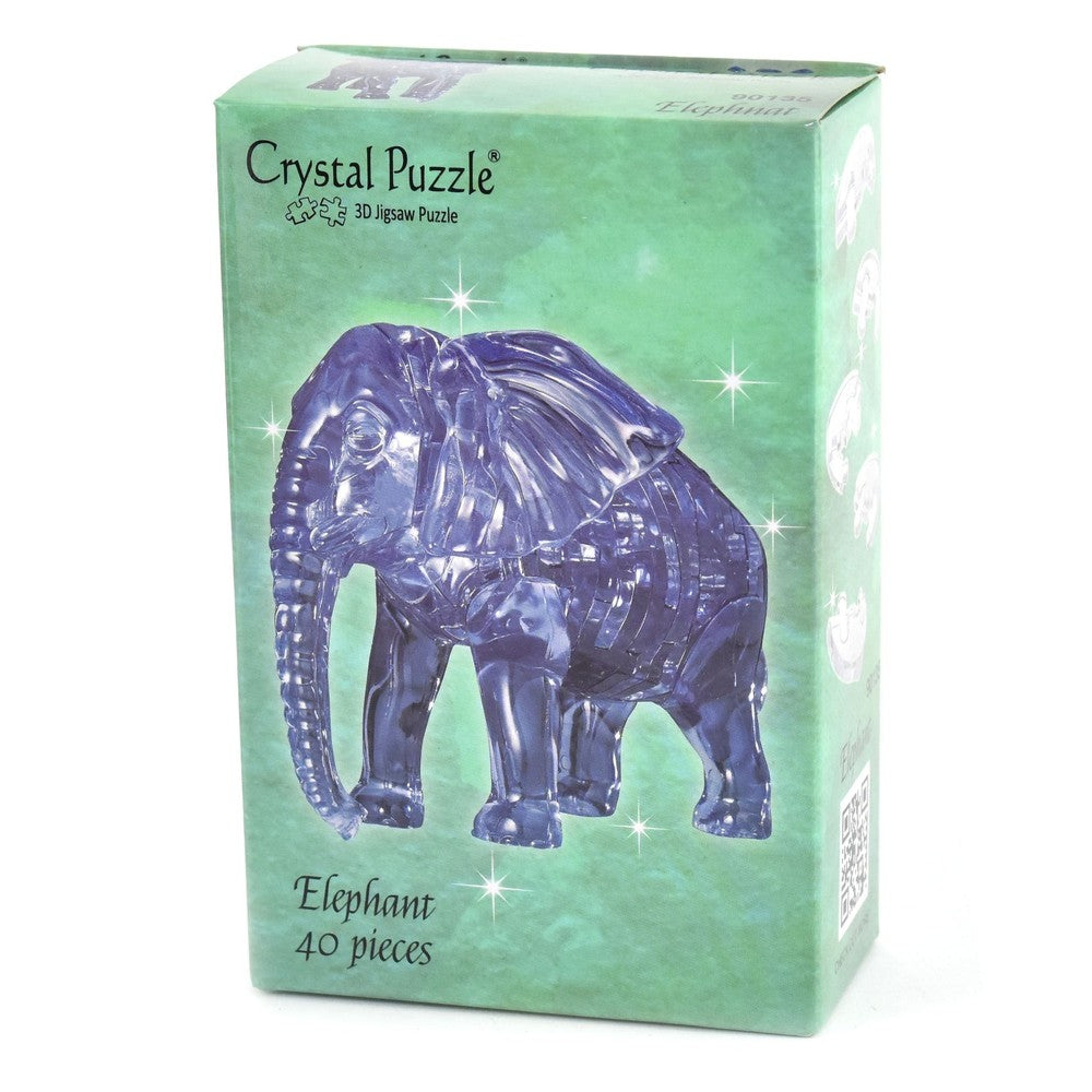 3D Elephant Crystal Puzzle