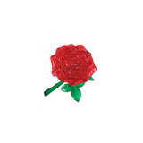 3D Rose; Red; Crystal Puzzle