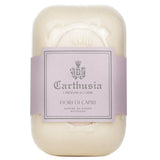 Luxurious Carthusia Fiori Di Capri bath soap in 125g, infused with floral fragrance for a creamy, gentle cleanse.