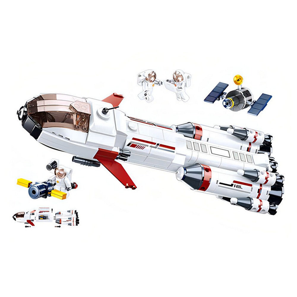 Space Saturn Rocket 468Pcs
