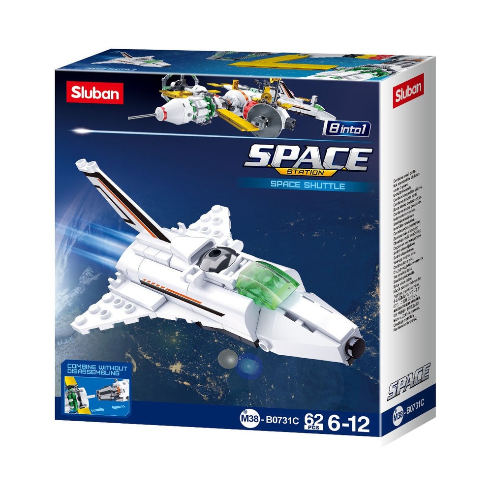 Space Shuttle 62 Piece - Craft Kit