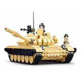 Tank T-72B3 (2In1) 770Pcs