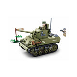 Ww2 M5 Light Tank 344Pcs
