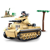 Ww2 Tank Panzer II 356Pcs