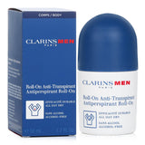 Clarins Men Antiperspirant Roll-On offers a fresh, non-sticky, alcohol-free formula with aloe for all skin types.