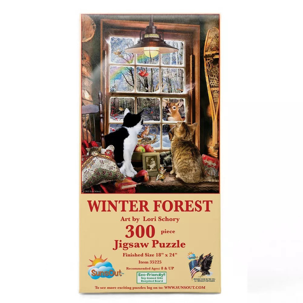 Puzzle - Sunsout - Winter Forest 300Pcxl