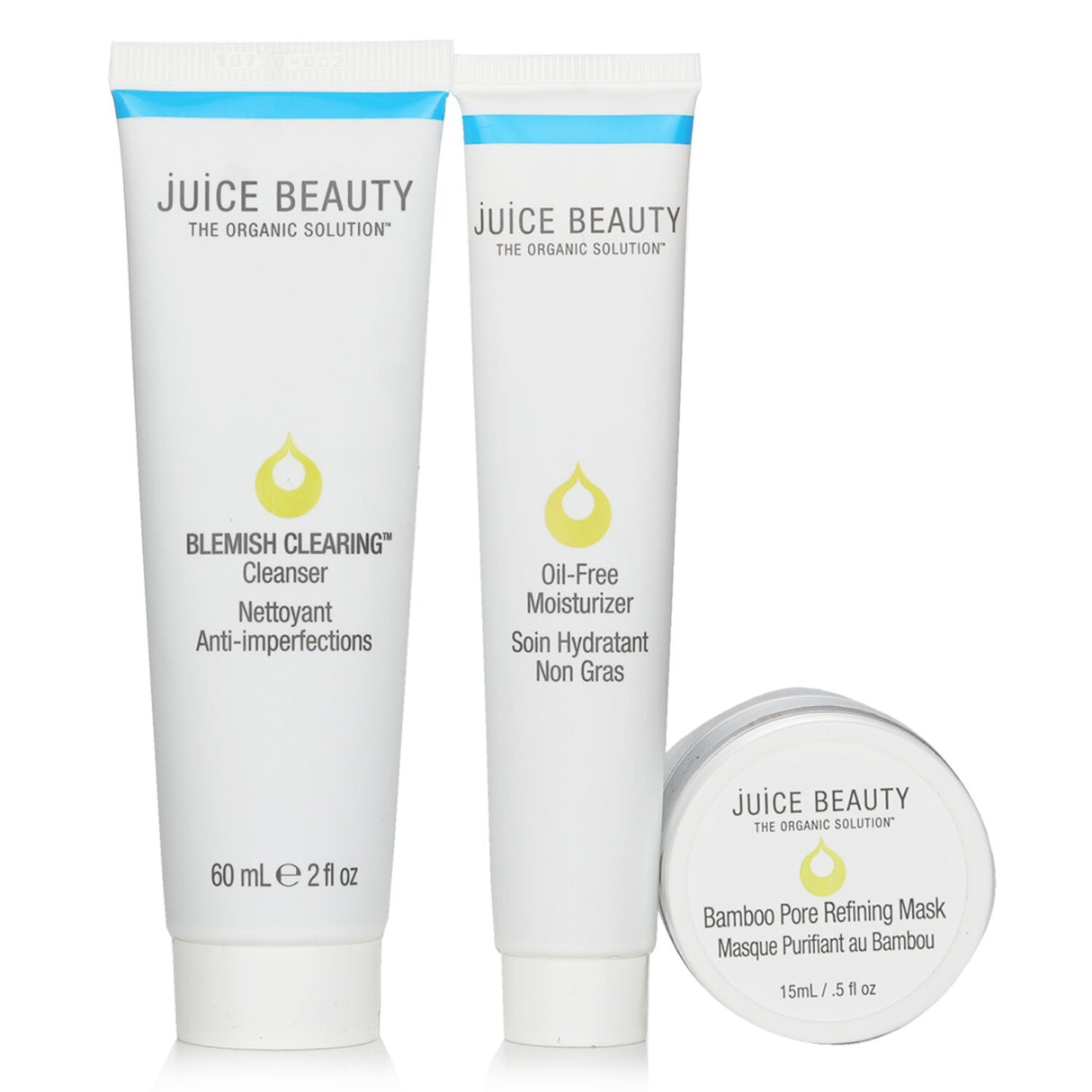 Juice Beauty - Blemish Clearing Solutions Kit : Cleanser + Moisturizer + Mask +
