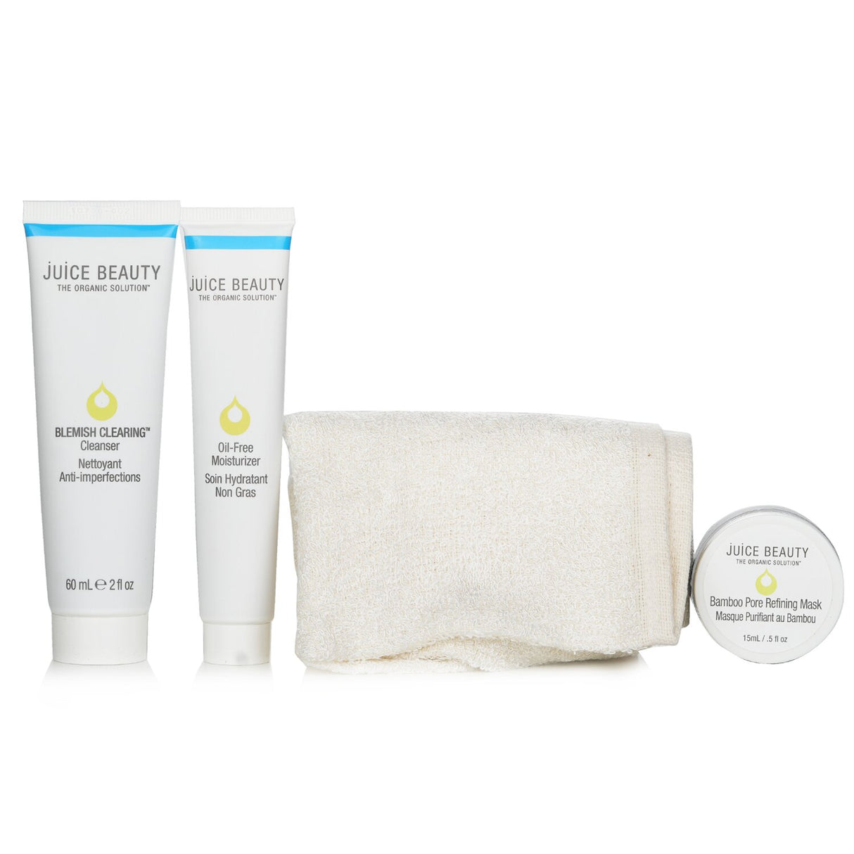 Juice Beauty - Blemish Clearing Solutions Kit : Cleanser + Moisturizer + Mask +