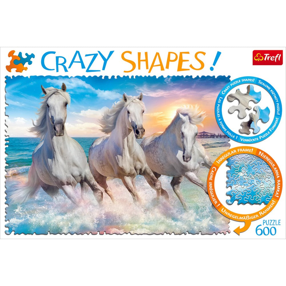 Puzzle - Trefl Park - Crazy Shapes! Galloping; Waves