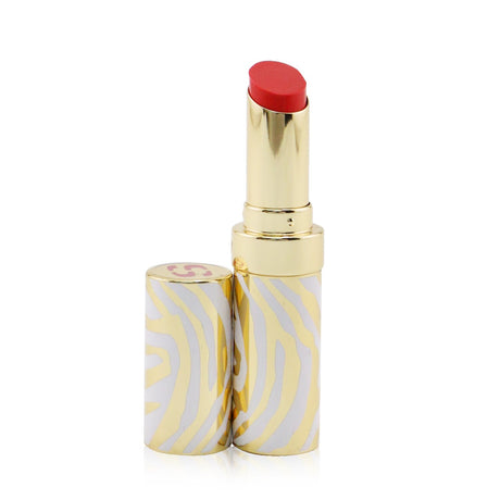 Sisley Phyto Rouge Shine in #23 Sheer Flamingo, a hydrating glossy lipstick with vibrant color and rich shine.