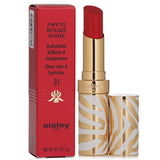 Luxurious Sisley Phyto Rouge Shine #31 Sheer Chili lipstick, combining color, shine, and hydration with a rich, smooth texture.