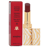 Sisley Phyto Rouge Shine Lipstick in #42 Sheer Cranberry, featuring a glossy finish and nourishing formula for radiant lips.