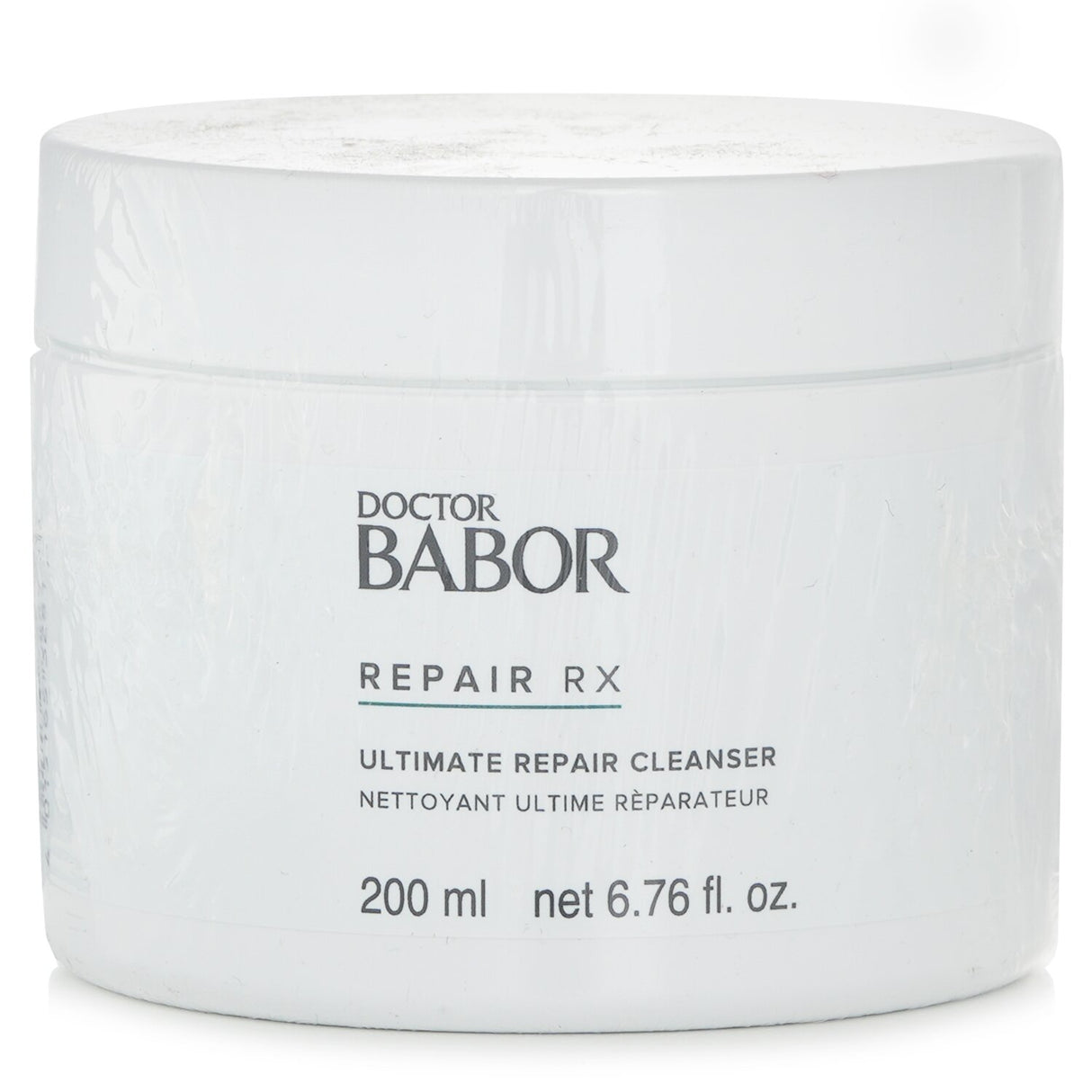 Babor Doctor Babor Repair Rx Ultimate Repair Cleanser in 200ml, a mild cream for deep cleansing and skin rejuvenation.