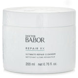 Babor Doctor Babor Repair Rx Ultimate Repair Cleanser in 200ml, a mild cream for deep cleansing and skin rejuvenation.