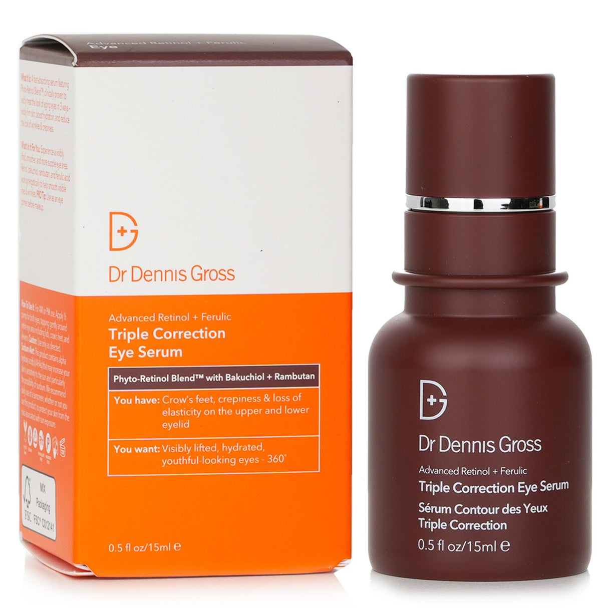 Dr Dennis Gross - Advanced Retinol + Ferulic Triple Correction Eye Serum  - 15ml