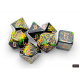 CHX 24405 Brush Polyhedral Deep Forest/gold 7-Die Set