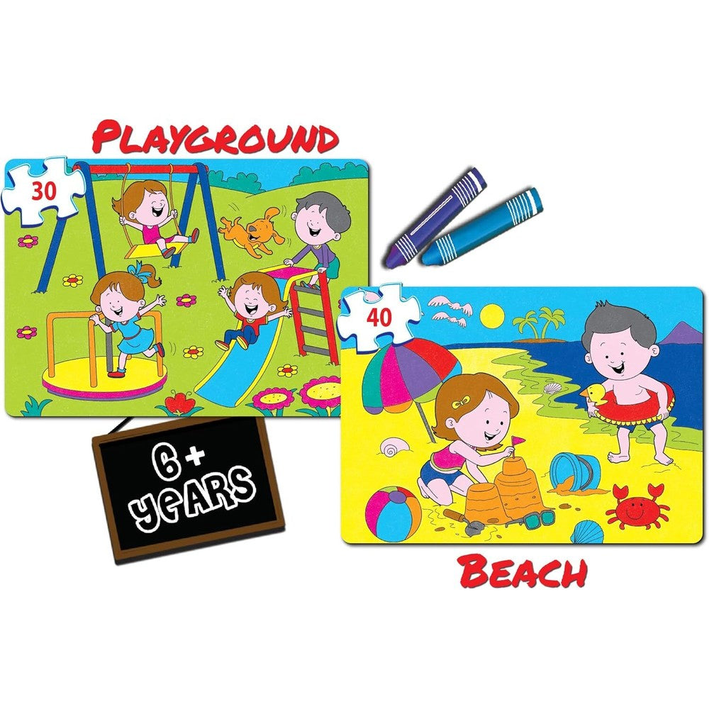 Make & Color Playground Beach