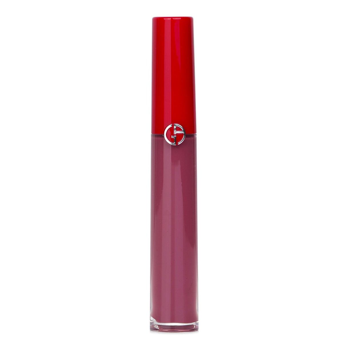 Giorgio Armani Lip Maestro in #529 Rose Plum, a luxurious liquid lipstick with intense pigmentation and a velvet matte finish.